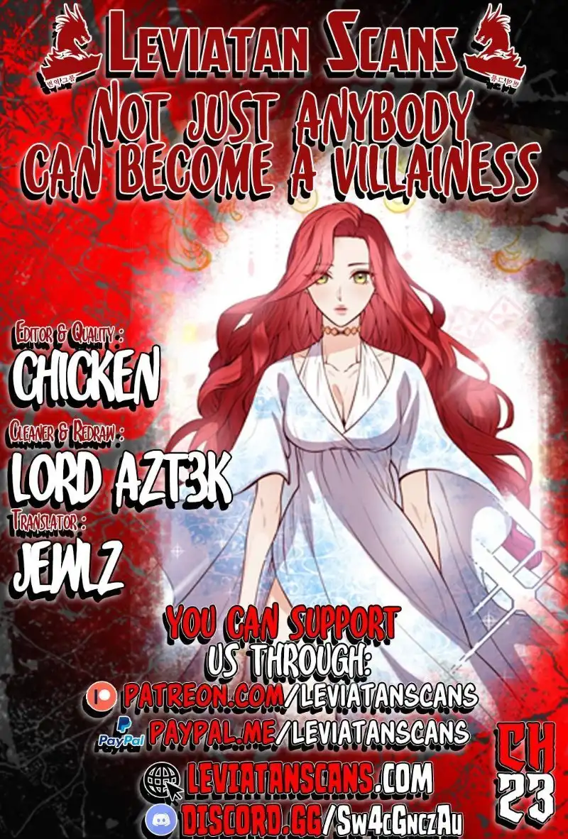 Not Just Anyone Can Become a Villainess Chapter 23 1